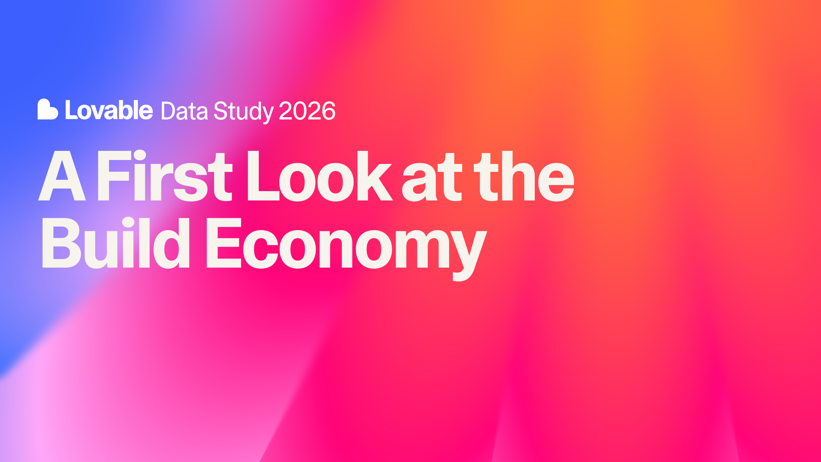 Lovable's Build Economy Report Shows Who Is Creating Software With AI cover image