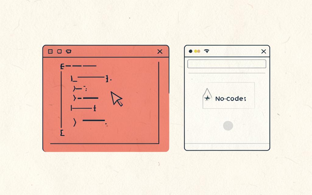 Illustration comparing Lovable with Cursor